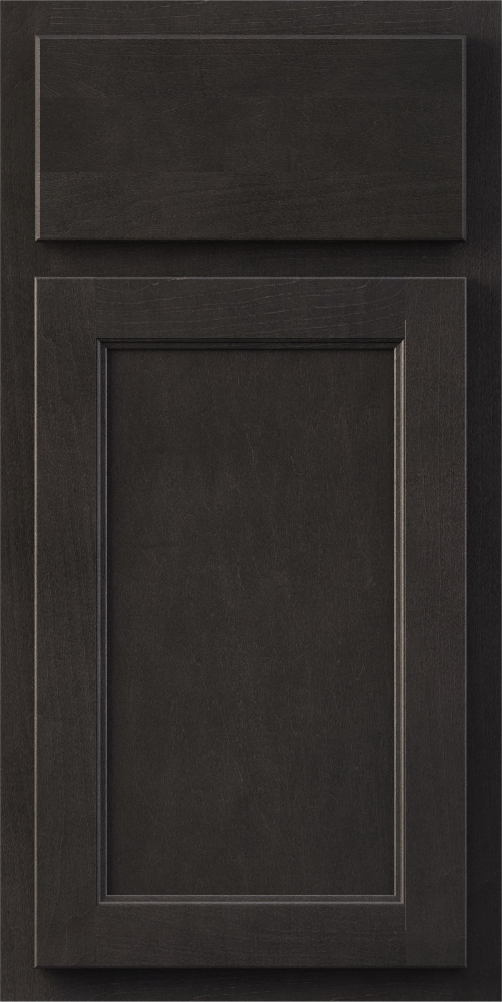 kountry cabinets youngstown door in slate with slab drawer